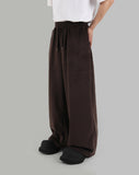 Velour corduroy trousers