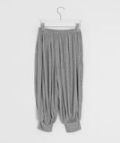 Yomyo Three Quarter Shirring Jogger Banding Pants