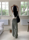 Hino Balletcore Eyelet Ribbon Cropped Sleeveless