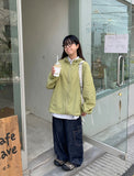 Chateau cargo wide denim pants