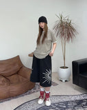 Dale striped ringer tee