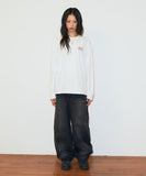 SOLAR EMB DENIM PANT