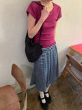 Shur Basic Color Short Sleeve Tee