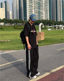 Junkie button track pants