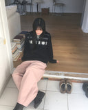 Kyo Snow Flower Nordic Hooded Knit Zip-Up