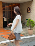 Hairline Chiffon Layered Blouse