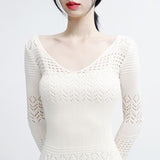 Daven Lace Knit One Piece