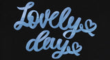 Ribbon Typo Heart Slim Short Sleeve Tee