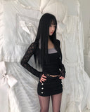 Hapyu Napoleon Skirt Pants