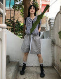 LAYERED NYLON SHORTS