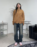 Daiden suede blouson