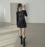 Dot Ribbon String Layered Unique Sleeveless