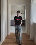 Kuda Damaged Wide Denim Pants