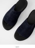 Suede slippers