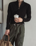 Boot Raglan Half Zip-Up Muscle Tee