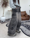 Per Balloon Cargo Denim Pants