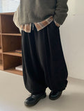 [Unisex] Gante Stitch Banding Balloon Wide Pants