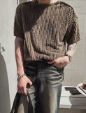 Ronnie Snap Stripe Short Sleeve T-Shirt