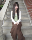Talls Lace Strap Sleeveless