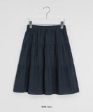 Suit Stripe Banding Skirt