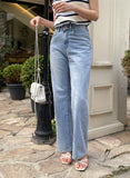 Daron Back Pocket Wide Denim Pants