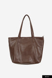 Tramp basic leather shoulder bag