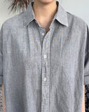 Kio Pigment Oversized Short-Sleeved Shirt