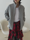 Papa High Neck Zip-up