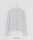 Amk Punching Snap Round Cardigan