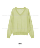 Moen Summer Linen V-Neck Knit