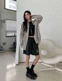 Scuz seersucker check shirt