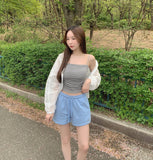 Full Banding Pendant Point Summer Daily Shorts