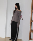 Former Side Track Line Color Matching Sweatpants