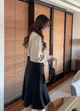 Piant Button Mermaid Skirt