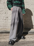 Light maxi wide slacks
