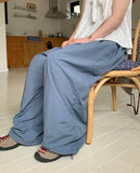 [unisex] Gyuden Nylon Banding Wide Pants