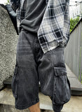Bermuda Banding Half Denim Pants