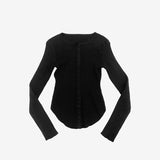 Minuan Snap Button Cardigan