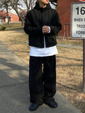 Uni Crop Hoodie Short Coat