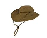 Plain Nylon Safari Bucket Hat