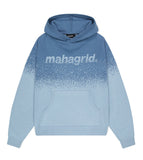 BASIC LOGO OMBRE KNIT HOODIE