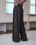 Xion Dot Dot Dot Corduroy Corduroy Corduroy Wide Track Pants