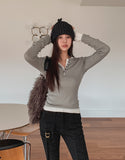 Methi Button Henley Long Sleeve