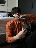 Signature Cash Round Knit