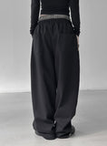 Sagging Layered Balloon Sweatpants