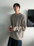 Mesh warmer round knit