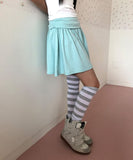 Kiryu Folding Mini Skirt