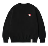 Bear Heart Embroidery Sweatshirt