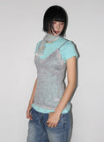 DART LINE SLIM TEE