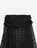 Raven Drape Skirt